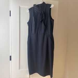 MM Lafleur navy dress.  Size 12.  New with tags, but missing belt.